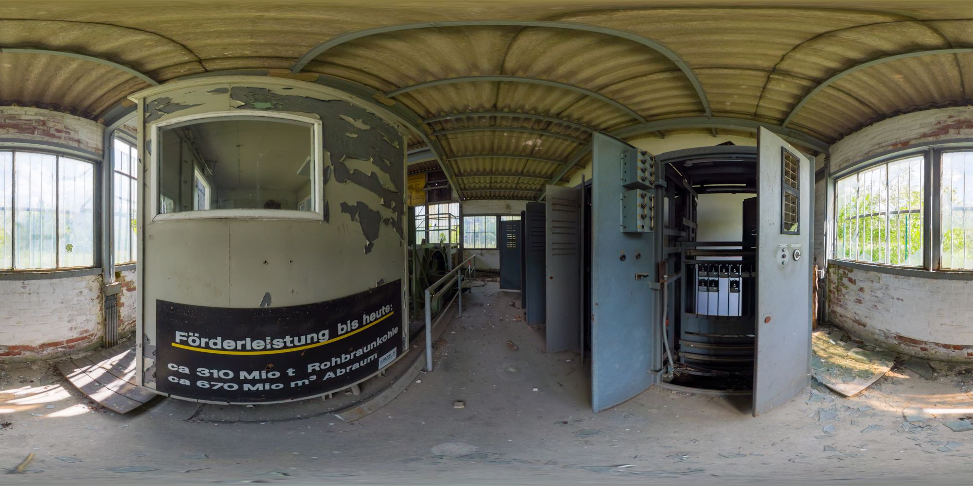 Gebäude Fördermaschinen