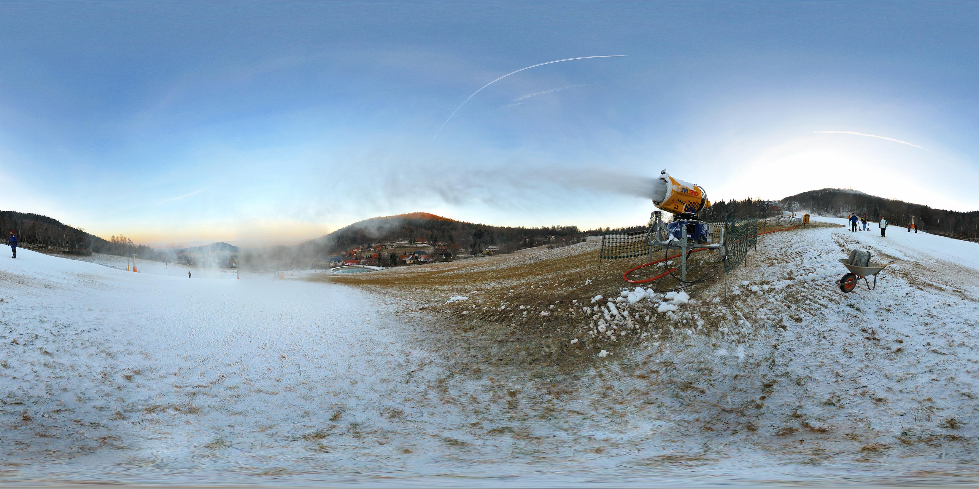 Skihang an der Lausche 2