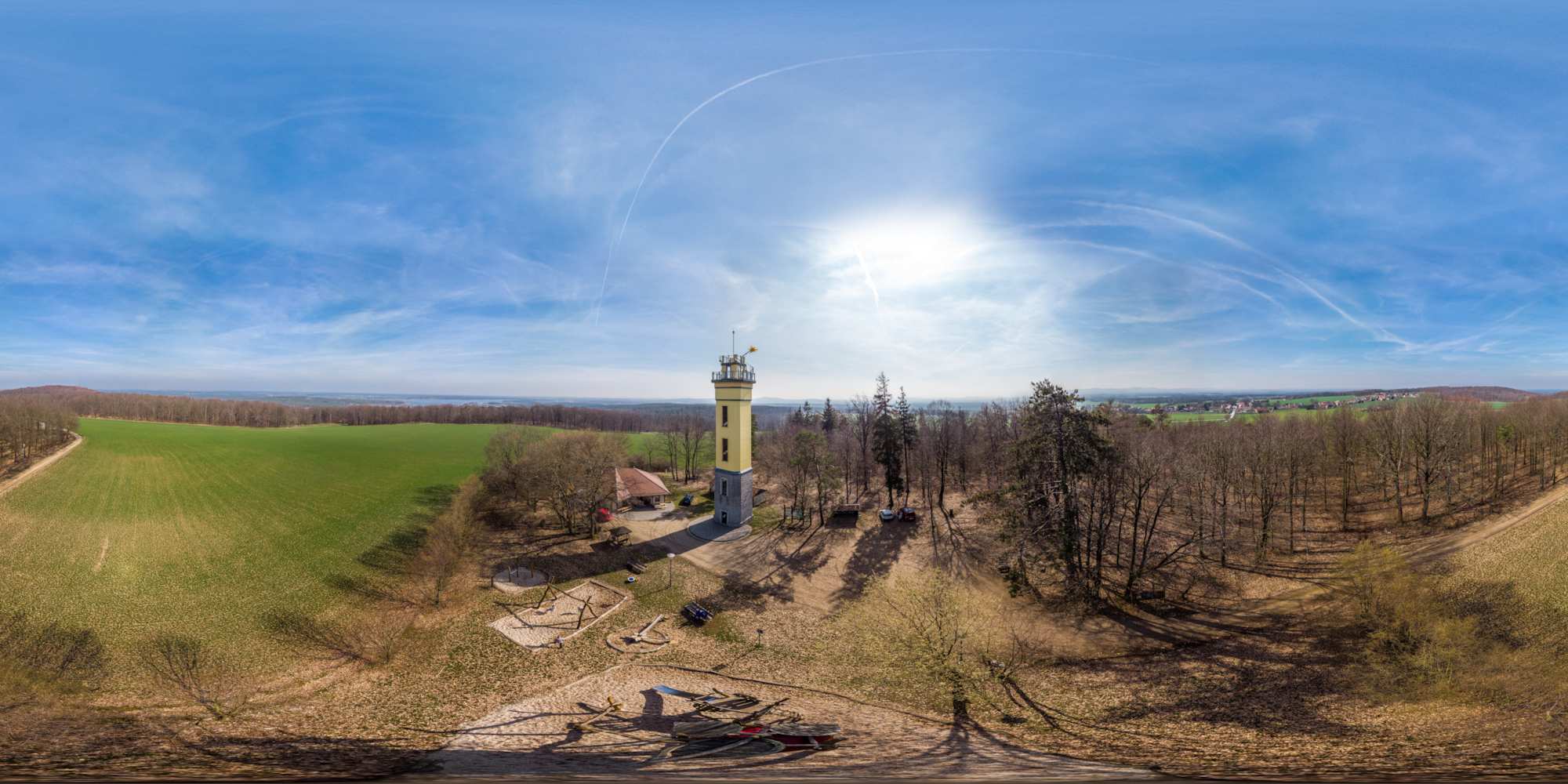 Monumentberg (293m ü. NN) bei Groß Radisch