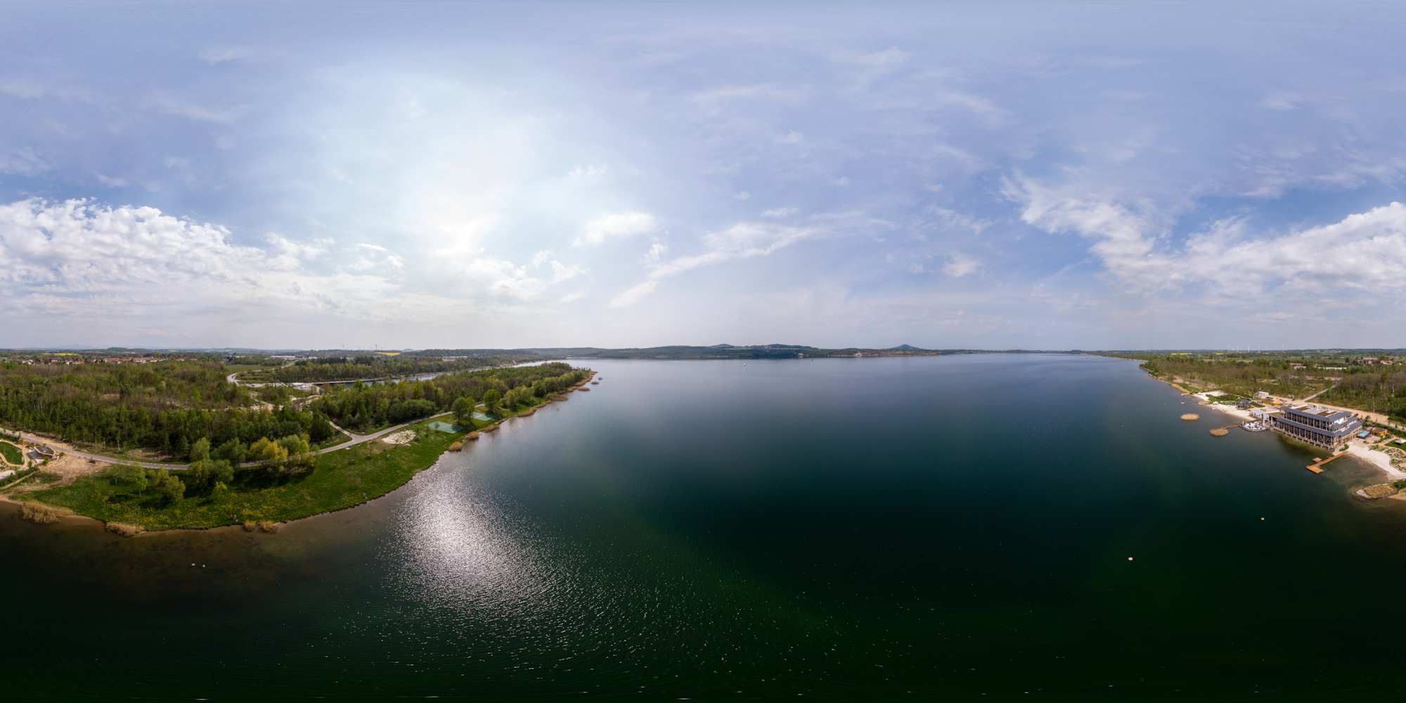Luftpanorama - Hotel Insel der Sinne