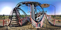 360 Grad Panorama: Bagger SRs 1200 Nr. 1452 (Museums-Schaufelradbagger Nr. 1452)