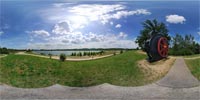 360 Grad Panorama: Aussichtspunkt 3 (FREIZEIT-OASE Olbersdorfer See)