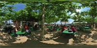 360 Grad Panorama: Biergarten 1 (Erlebnisrestaurant Captain Hook)